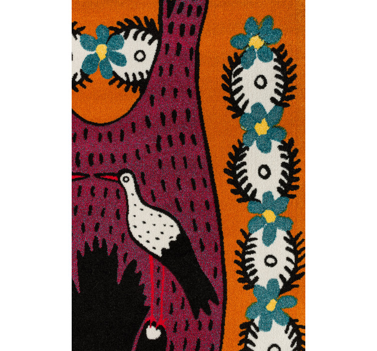Килим «Лісовик-фізкультурник» (Марія Примаченко, 1980 р.)7